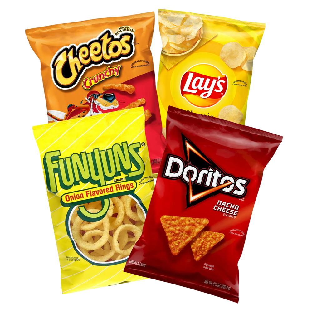 Cheetos, Doritos, Lay's or Funyuns